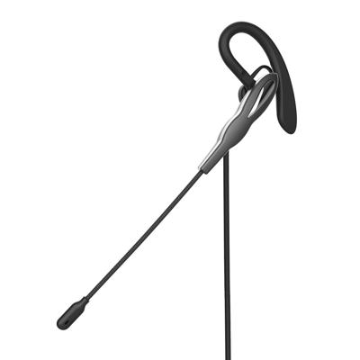 Nedis PC-Headset | In-Ear | Mono | USB Type-A / USB Type-C™ | Inklapbare Microfoon | Grijs / Zwart - CHSTUM210BK