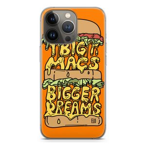 Big Macs Bigger Dreams: iPhone 13 Pro Transparant Hoesje