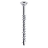 Woodies Schroeven Woodies ultimate 4.5x 80/50 platverzonken kop t-25 verzinkt - 61545511 - 61545511