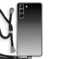 Musketon Halftone: Samsung Galaxy S21 Transparant Hoesje met koord