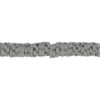 Creativ Company Klei kralen, d 5-6 mm, gatgrootte 2 mm, grijs, 145 stuk/ 1 doos