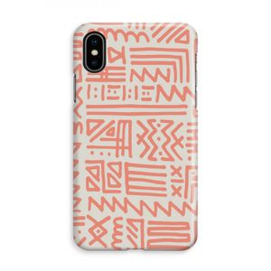 Marrakech Pink: iPhone Xs Volledig Geprint Hoesje