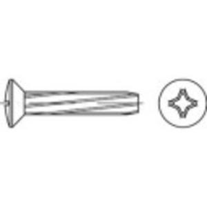 TOOLCRAFT 141825 Tapschroeven M3 16 mm Kruiskop Phillips DIN 7516 Staal Galvanisch verzinkt 1000 stuk(s)