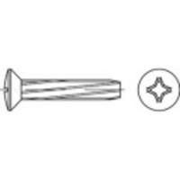 TOOLCRAFT 141825 Tapschroeven M3 16 mm Kruiskop Phillips DIN 7516 Staal Galvanisch verzinkt 1000 stuk(s)