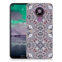 Nokia 3.4 | TPU | Siliconen hoesje | Flower Tiles