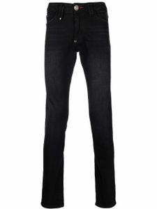 Philipp Plein jean slim à logo - Noir