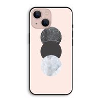 Marmeren cirkels: iPhone 13 Biologisch afbreekbaar hoesje