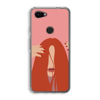 Woke up like this: Google Pixel 3a Transparant Hoesje