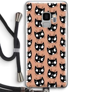 Kat: Samsung Galaxy S9 Transparant Hoesje met koord