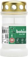Bolsius herdenkingslicht wit met deksel Bolsius herdenkingslicht wit met deksel