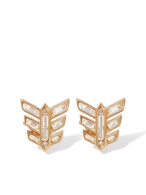 Annoushka puces d'oreilles en or 18ct pavées de diamants