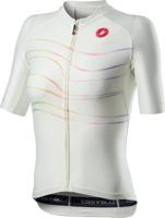 Castelli Aero Pro W FZ SS shirt turquoise dames