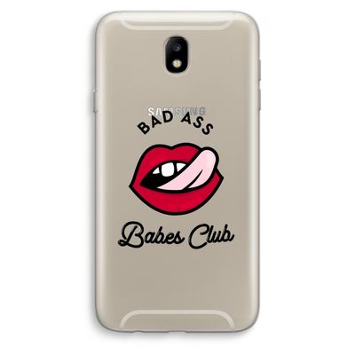 Badass Babes Club: Samsung Galaxy J7 (2017) Transparant Hoesje