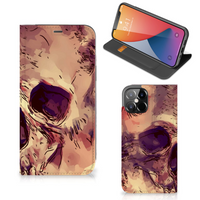 Mobiel BookCase iPhone 12 Pro Max Skullhead - thumbnail