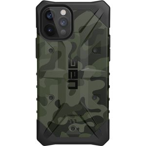 UAG - Pathfinder backcover hoes - iPhone 12 / iPhone 12 Pro - Camouflage + Lunso Tempered Glass