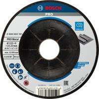 Bosch Accessoires Afbraamschijf gebogen Standard for Metal A 24 P BF, 115 mm, 22,23 mm, 6,0 mm 1 stuks - 2608603181