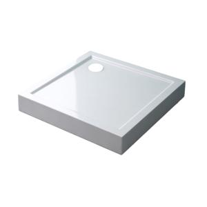 Best Design Best-Design "Project" Opbouwdouchebak Vierkant 100x100x14 cm Glans Wit
