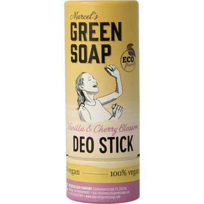 Marcel's GR Soap Deodorant stick vanilla & cherry blossom Marcel's GR Soap Deodorant stick vanilla & cherry blossom