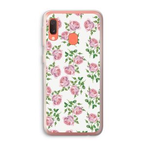 Kleine roosjes: Samsung Galaxy A20e Transparant Hoesje