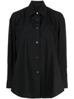 JNBY chemise en coton à taille froncée - Noir