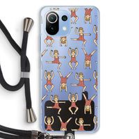 Gymboys: Xiaomi Mi 11 Lite Transparant Hoesje met koord
