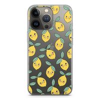 Citroenen: iPhone 13 Pro Transparant Hoesje