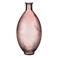 Mica Decorations Firenza Fles Vaas - H59 x Ø29 cm - Lichtroze