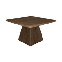 Tower Living Vierkante Eettafel 'Asti' Mangohout, 130 x 130cm, kleur Bruin