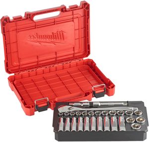 Milwaukee Accessoires 1/2" Metric Socket Wrench Set - 4932471864