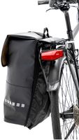 Newlooxs Odense backpack - stevige rugzak voor fiets - zwart/groen