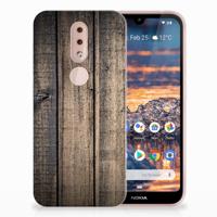 Nokia 4.2 | Bumper Hoesje | Steigerhout