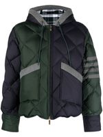 Thom Browne veste 4 bandes signature - Vert