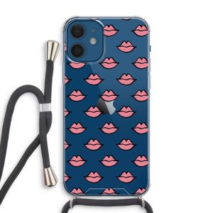 Lipjes: iPhone 12 Transparant Hoesje met koord