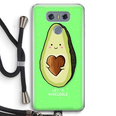 Avocuddle: LG G6 Transparant Hoesje met koord