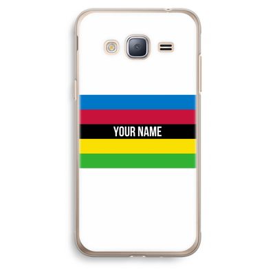 WK Wielrennen: Samsung Galaxy J3 (2016) Transparant Hoesje WK Wielrennen: Samsung Galaxy J3 (2016) Transparant Hoesje