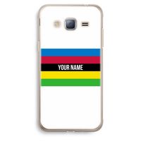 WK Wielrennen: Samsung Galaxy J3 (2016) Transparant Hoesje