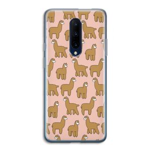 Alpacas: OnePlus 7 Pro Transparant Hoesje