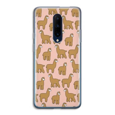 Alpacas: OnePlus 7 Pro Transparant Hoesje