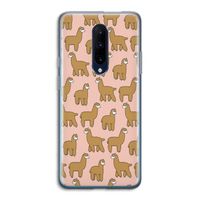 Alpacas: OnePlus 7 Pro Transparant Hoesje