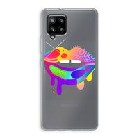 Lip Palette: Samsung Galaxy A42 5G Transparant Hoesje