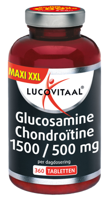 Lucovitaal Glucosamine Chondroïtine 1500/500mg Tabletten