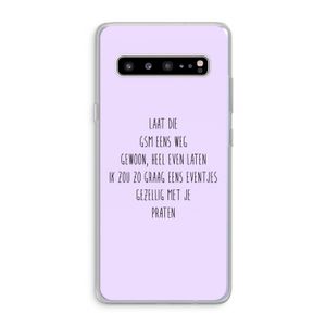 GSM: Samsung Galaxy S10 5G Transparant Hoesje