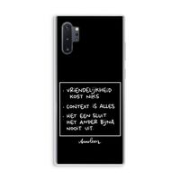 Mijn Motto's: Samsung Galaxy Note 10 Plus Transparant Hoesje
