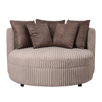 Loveseat Fayen Taupe - 5 Kussens