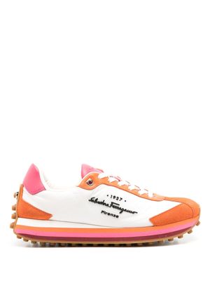 Ferragamo baskets Cuir - Multicolore