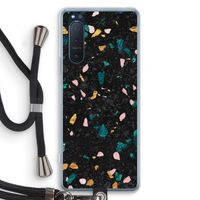 Terrazzo N°10: Sony Xperia 5 II Transparant Hoesje met koord