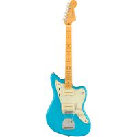 Fender American Professional II Jazzmaster Miami Blue MN elektrische gitaar met koffer - thumbnail