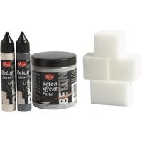 Viva Decor Beton pasta, grijs, 1 set
