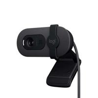 Webcam - Full HD 1080p - LOGITECH - Brio 100 - Geïntegreerde microfoon - Grafiet - (960-001585)