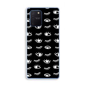 Eye pattern #3: Samsung Galaxy Note 10 Lite Transparant Hoesje